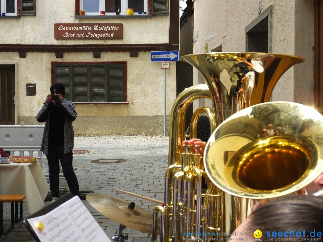 Maibaumstellen: Riedlingen, 02.05.2018