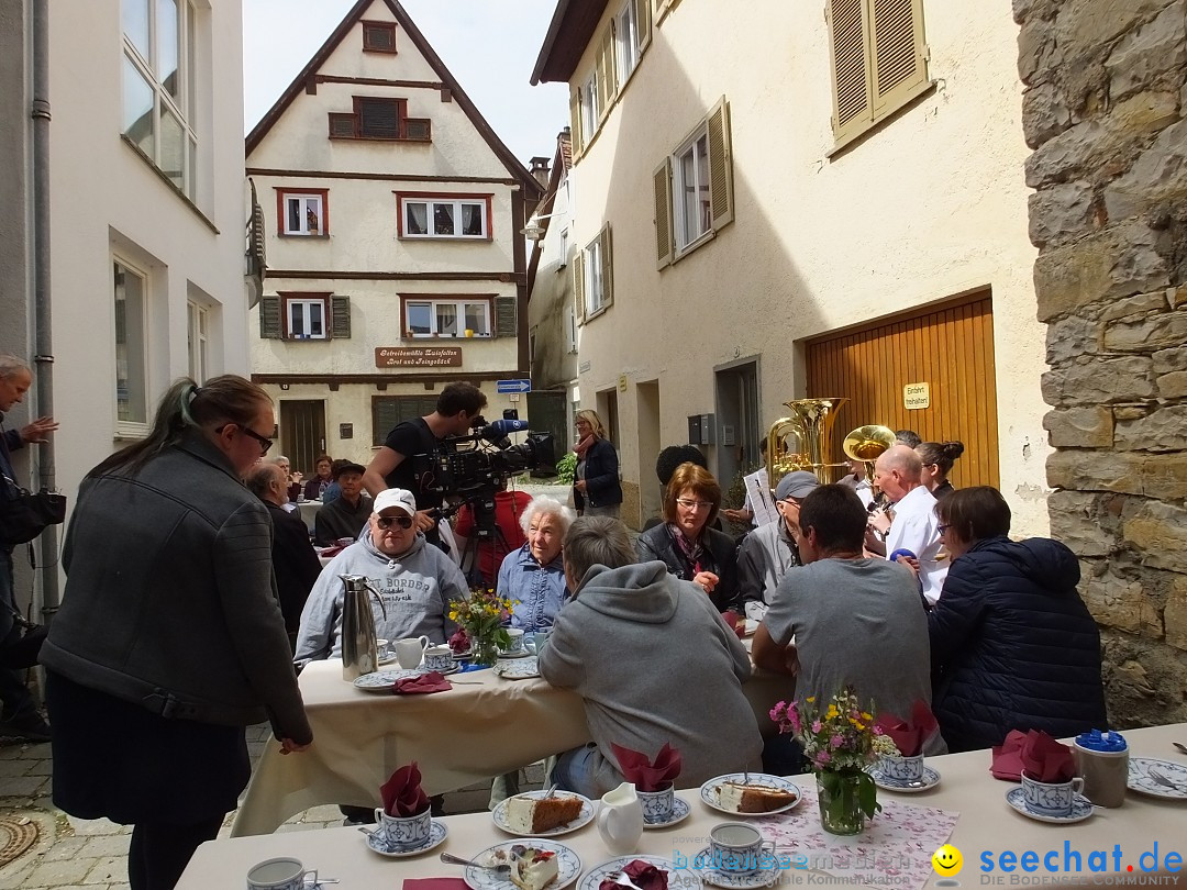 Maibaumstellen: Riedlingen, 02.05.2018