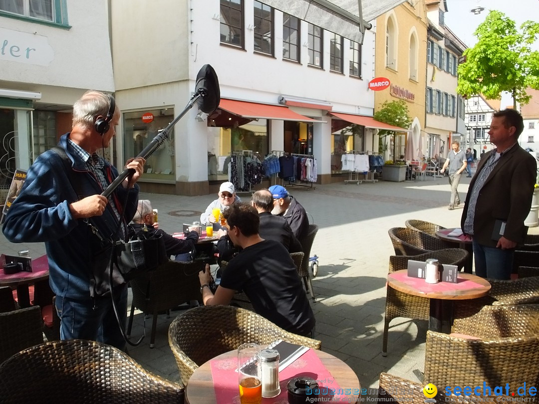 Maibaumstellen: Riedlingen, 02.05.2018