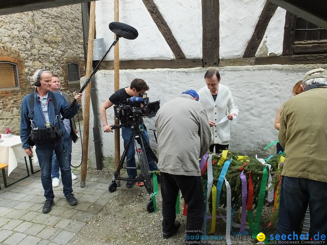 Maibaumstellen: Riedlingen, 02.05.2018