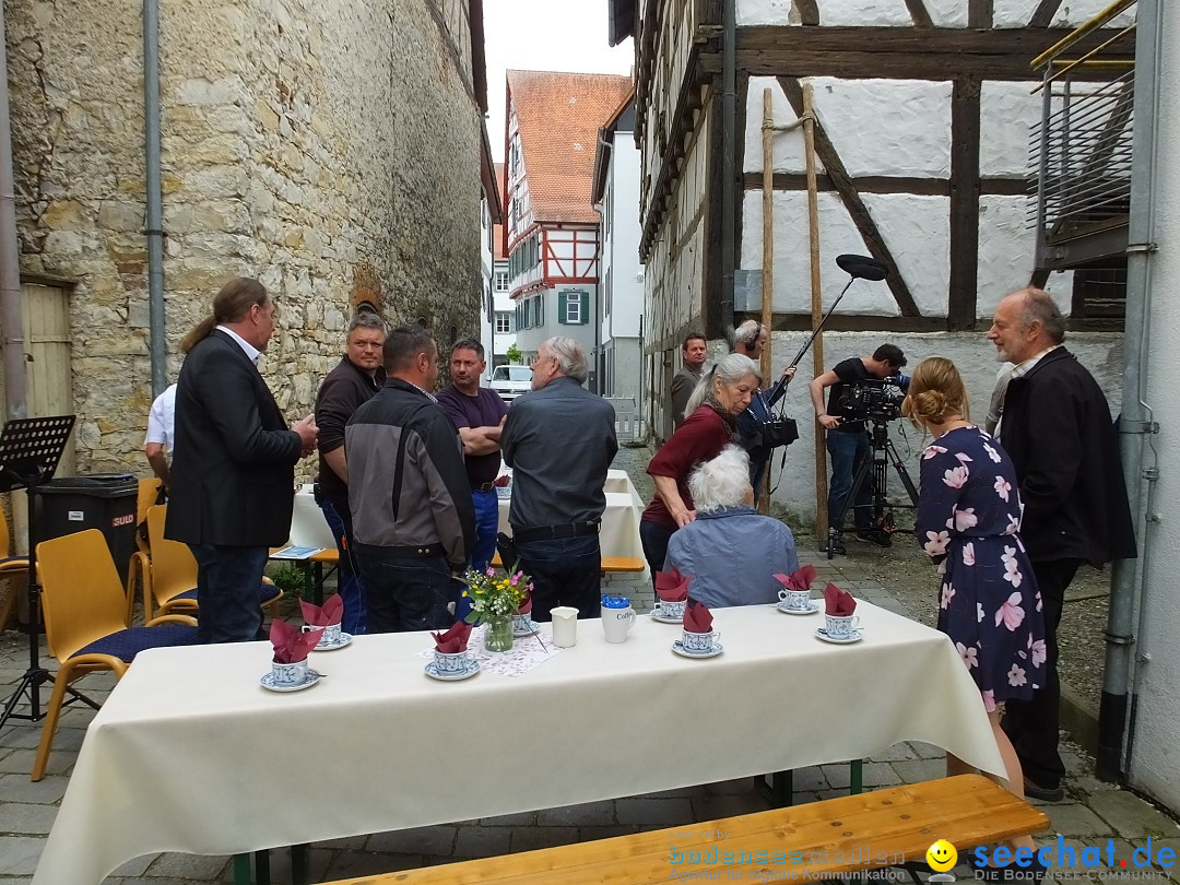 Maibaumstellen: Riedlingen, 02.05.2018