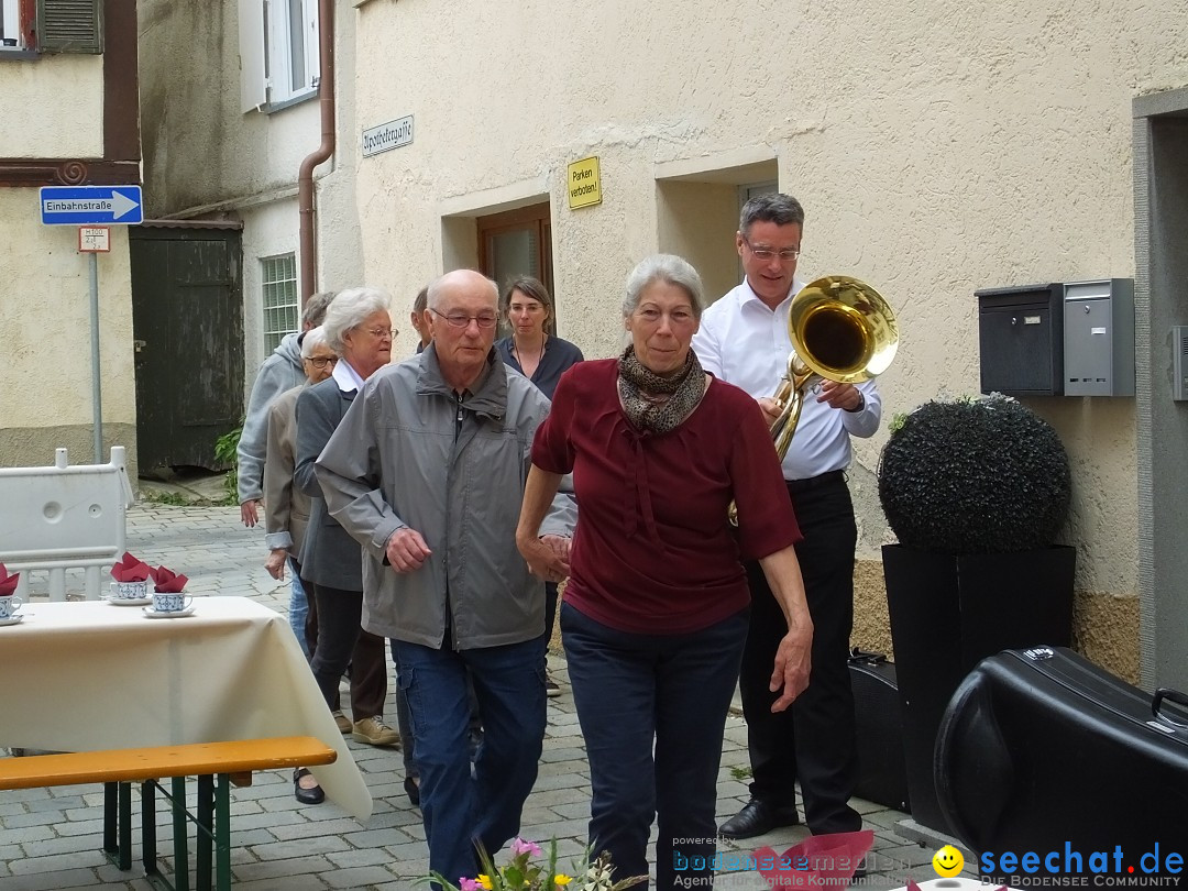 Maibaumstellen: Riedlingen, 02.05.2018