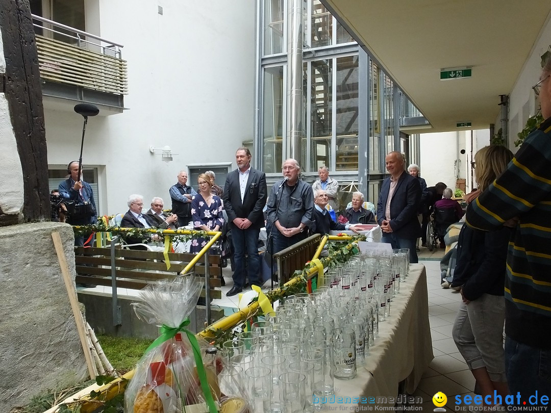 Maibaumstellen: Riedlingen, 02.05.2018