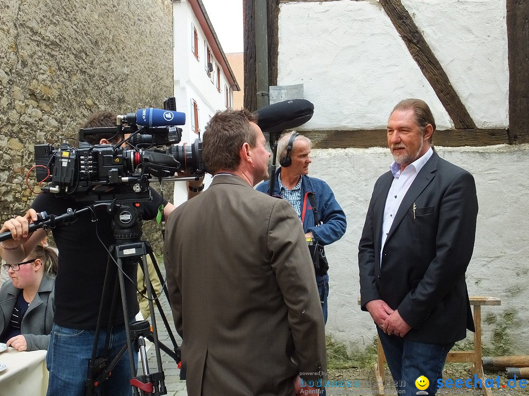 Maibaumstellen: Riedlingen, 02.05.2018