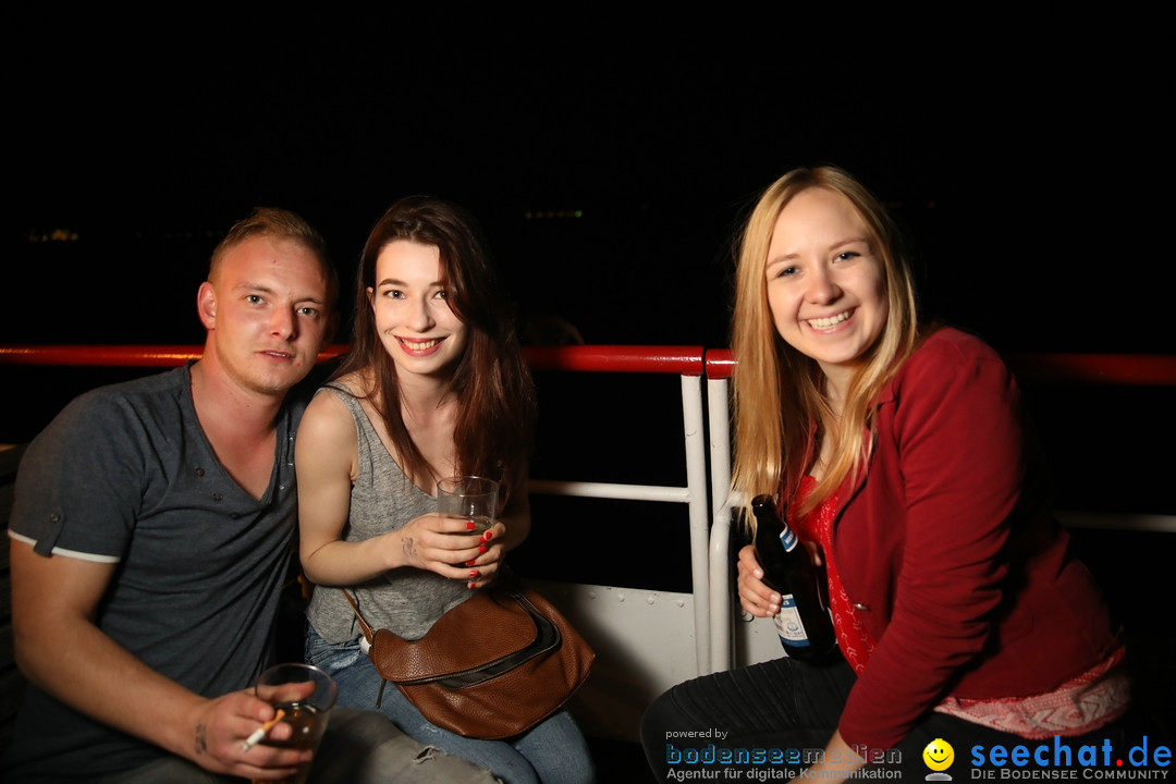 LAKE OFF MUSIC BOAT: Konstanz-Meersburg am Bodensee, 09.05.2018