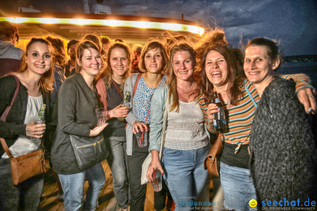 LAKE OFF MUSIC BOAT: Konstanz-Meersburg am Bodensee, 09.05.2018