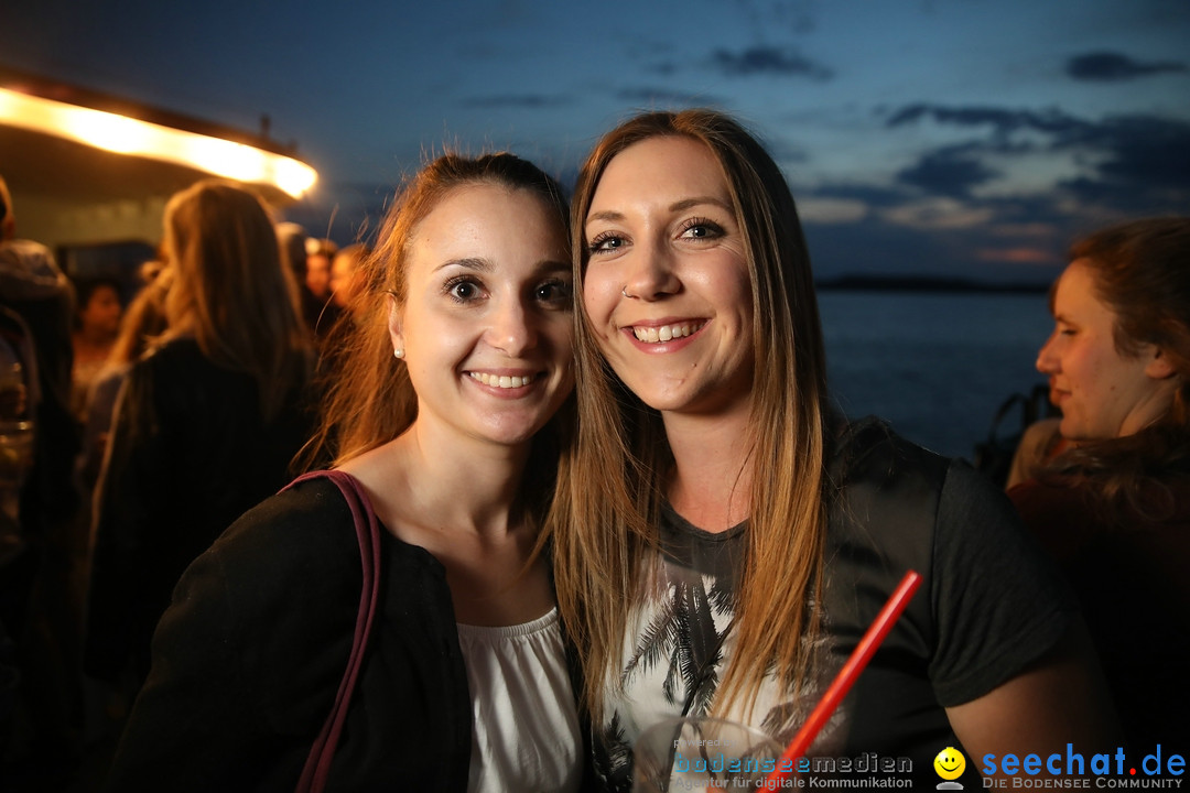 LAKE OFF MUSIC BOAT: Konstanz-Meersburg am Bodensee, 09.05.2018