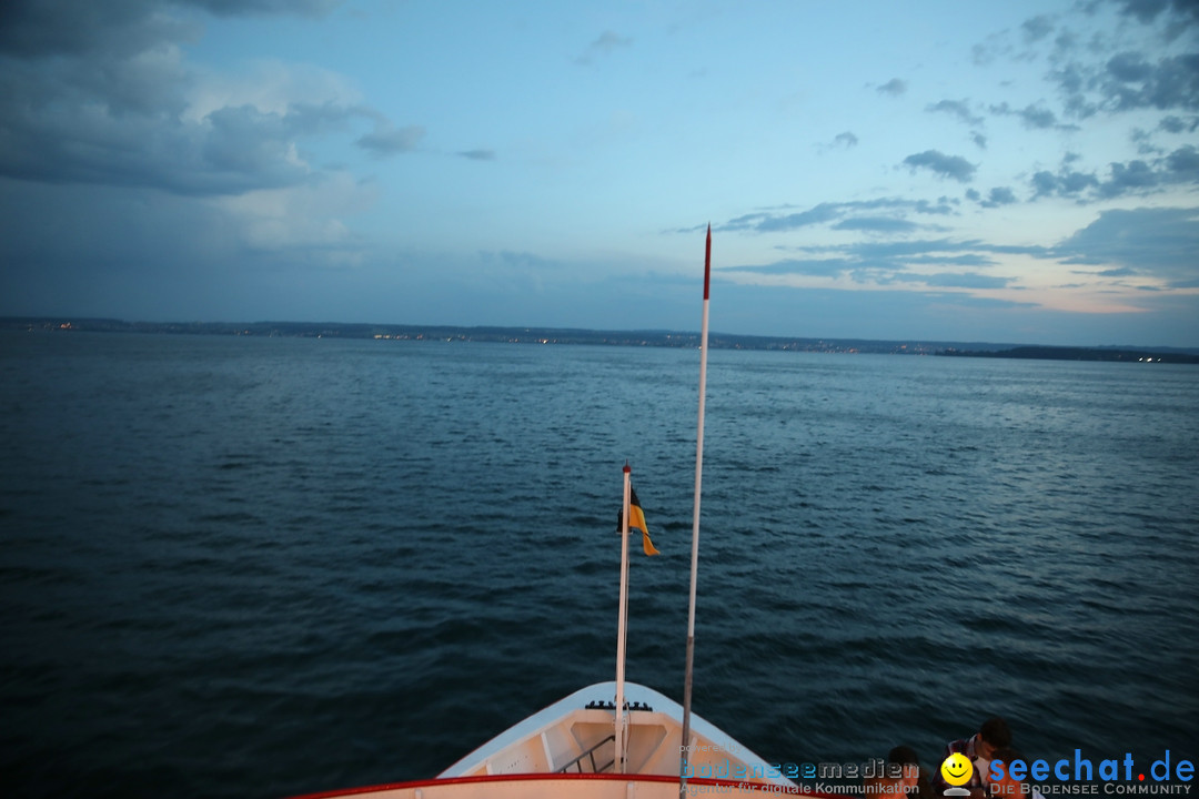 LAKE OFF MUSIC BOAT: Konstanz-Meersburg am Bodensee, 09.05.2018