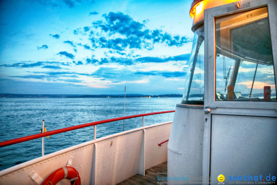 LAKE OFF MUSIC BOAT: Konstanz-Meersburg am Bodensee, 09.05.2018