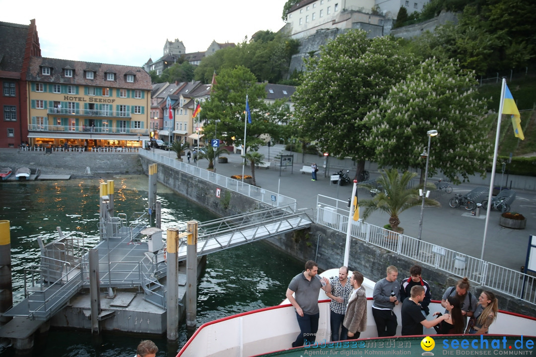 LAKE OFF MUSIC BOAT: Konstanz-Meersburg am Bodensee, 09.05.2018