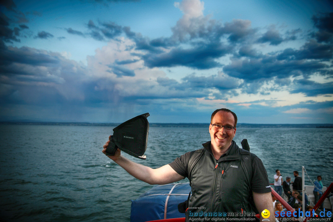 LAKE OFF MUSIC BOAT: Konstanz-Meersburg am Bodensee, 09.05.2018