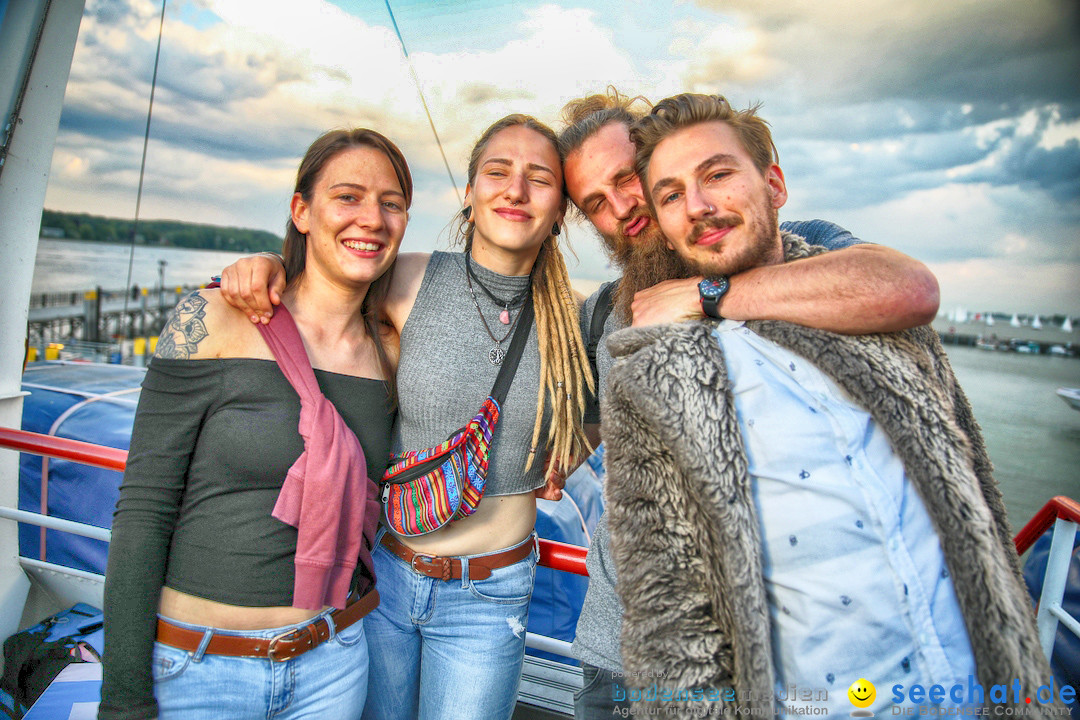 LAKE OFF MUSIC BOAT: Konstanz-Meersburg am Bodensee, 09.05.2018