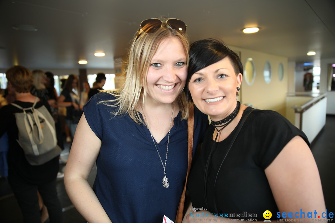 LAKE OFF MUSIC BOAT: Konstanz-Meersburg am Bodensee, 09.05.2018