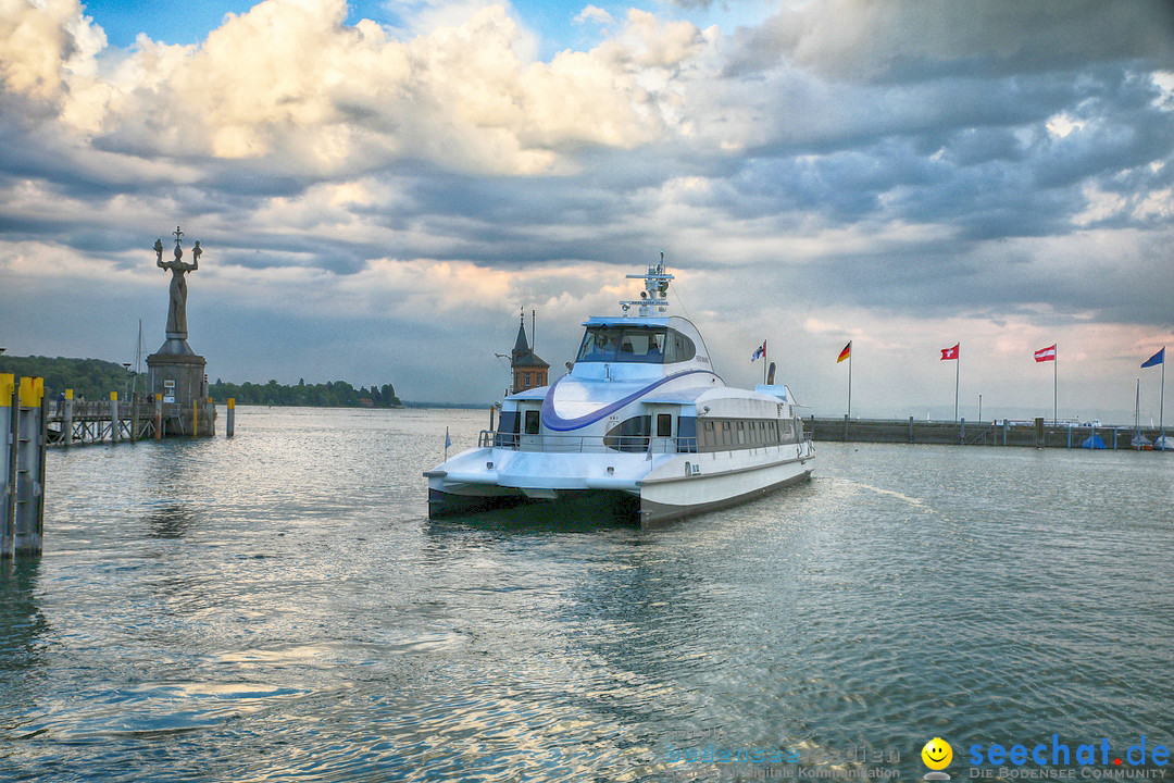 LAKE OFF MUSIC BOAT: Konstanz-Meersburg am Bodensee, 09.05.2018