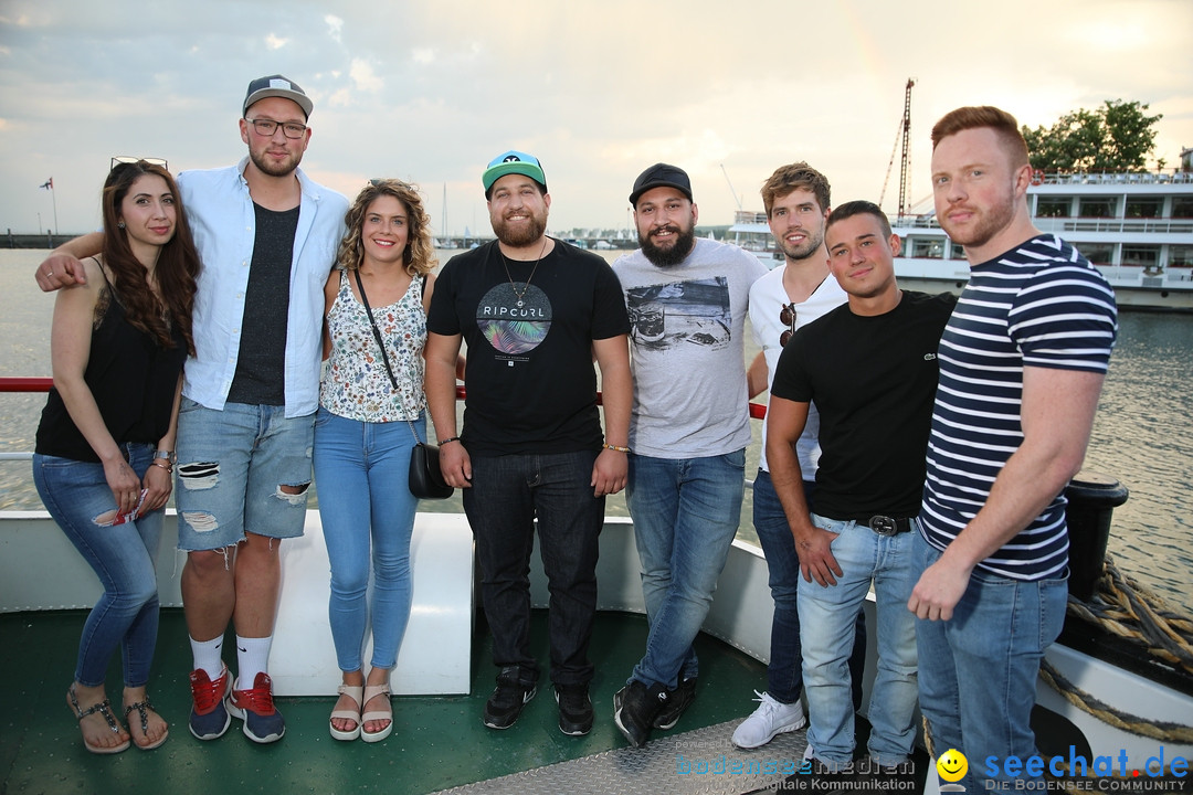 LAKE OFF MUSIC BOAT: Konstanz-Meersburg am Bodensee, 09.05.2018