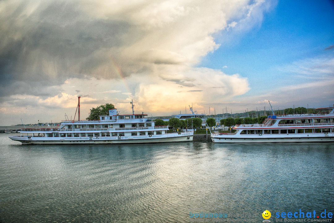 LAKE OFF MUSIC BOAT: Konstanz-Meersburg am Bodensee, 09.05.2018