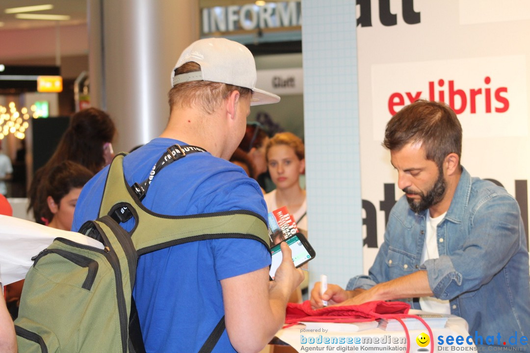 Bligg: Autogrammstunde im Glattzentrum: Wallisellen, 08.05.2018