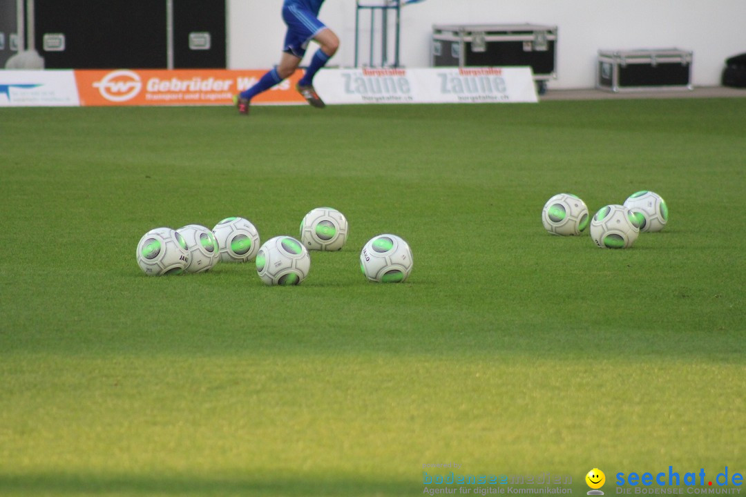 Fussball: FC ST.GALLEN 1879 vs FC LUZERN, St. Gallen - Schweiz, 09.05.2018