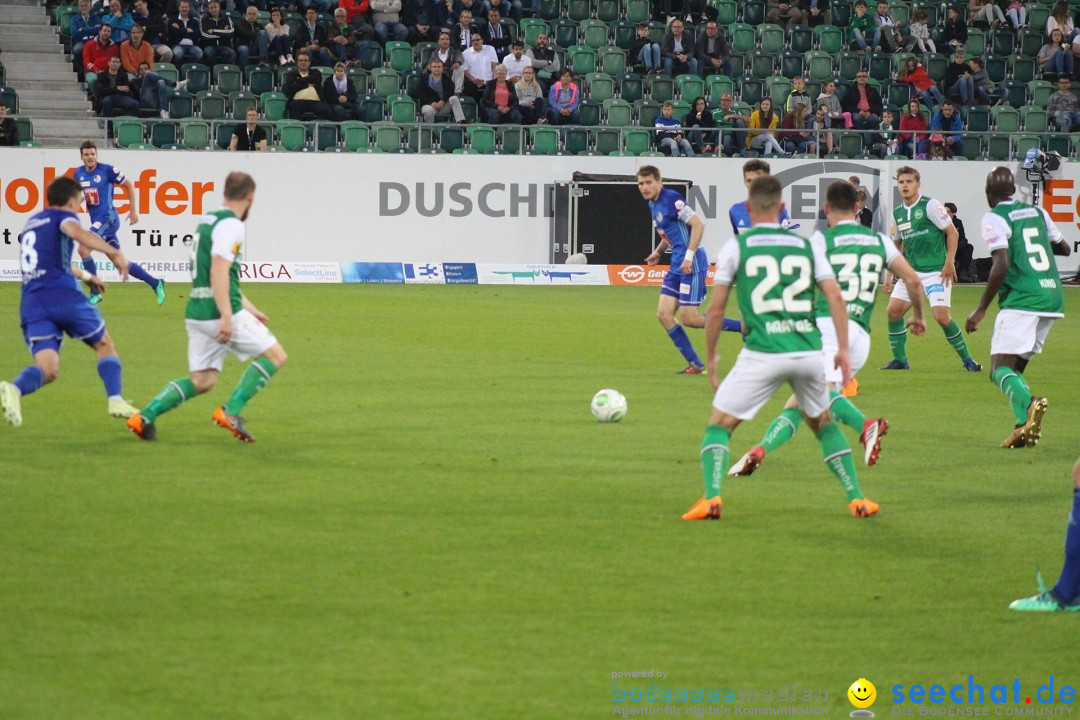 Fussball: FC ST.GALLEN 1879 vs FC LUZERN, St. Gallen - Schweiz, 09.05.2018