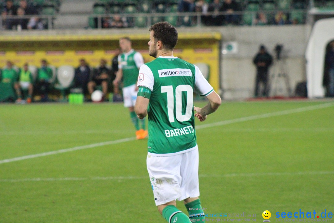 Fussball: FC ST.GALLEN 1879 vs FC LUZERN, St. Gallen - Schweiz, 09.05.2018