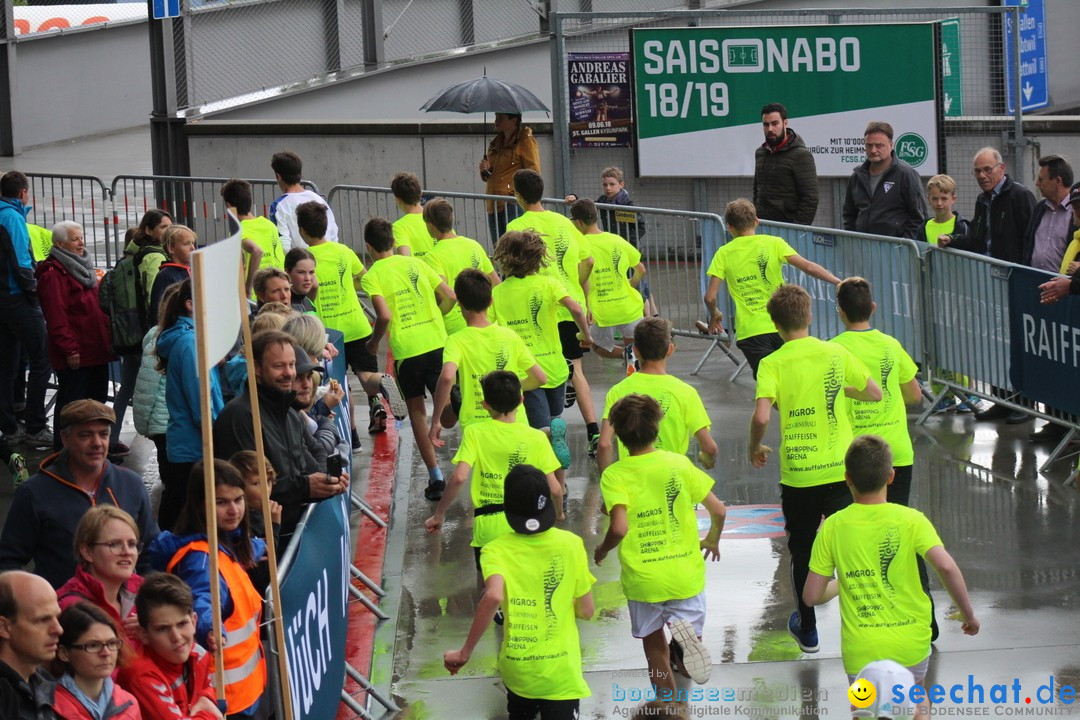 Auffahrtslauf: St. Gallen am Bodensee, 10.05.2018