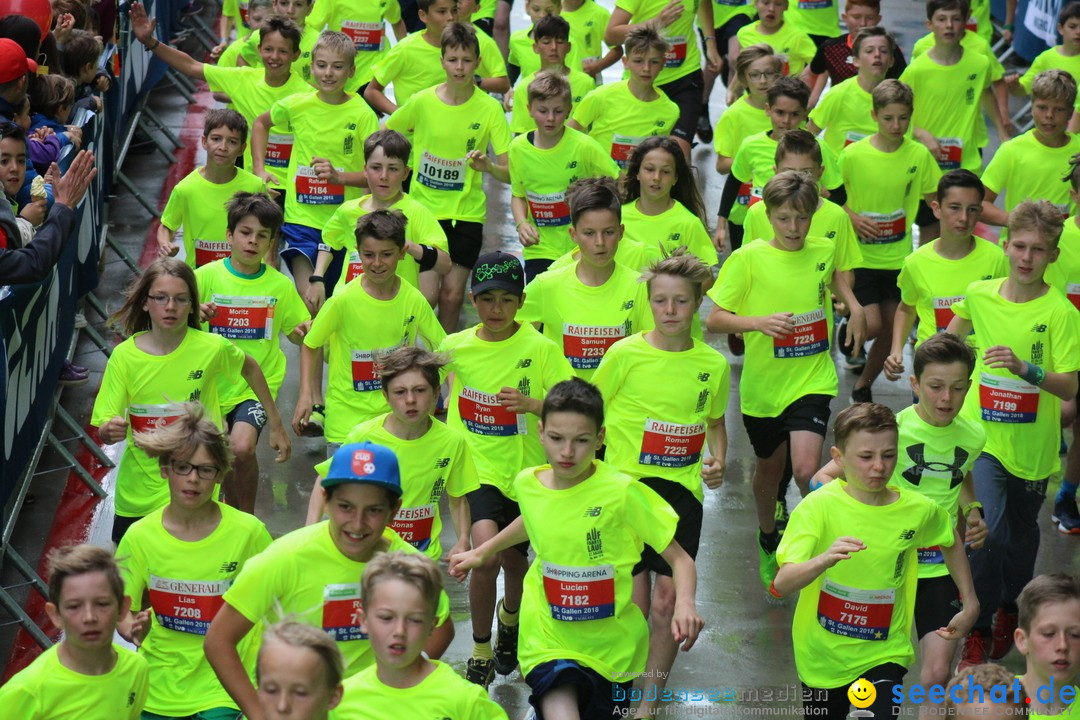 Auffahrtslauf: St. Gallen am Bodensee, 10.05.2018