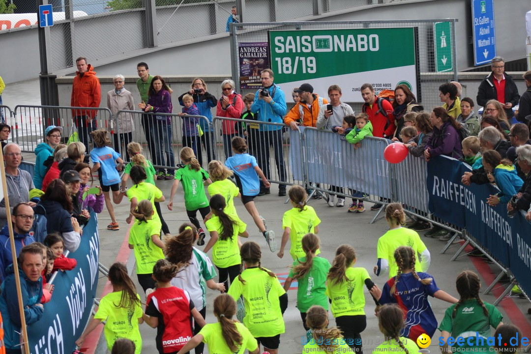 Auffahrtslauf: St. Gallen am Bodensee, 10.05.2018