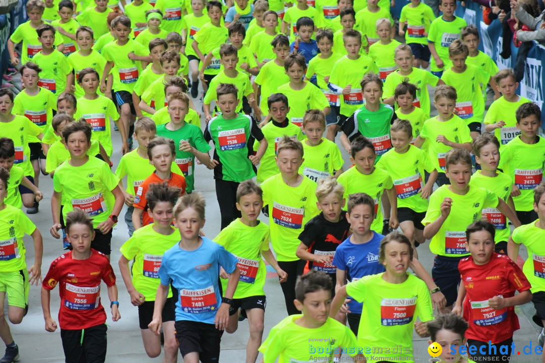 Auffahrtslauf: St. Gallen am Bodensee, 10.05.2018