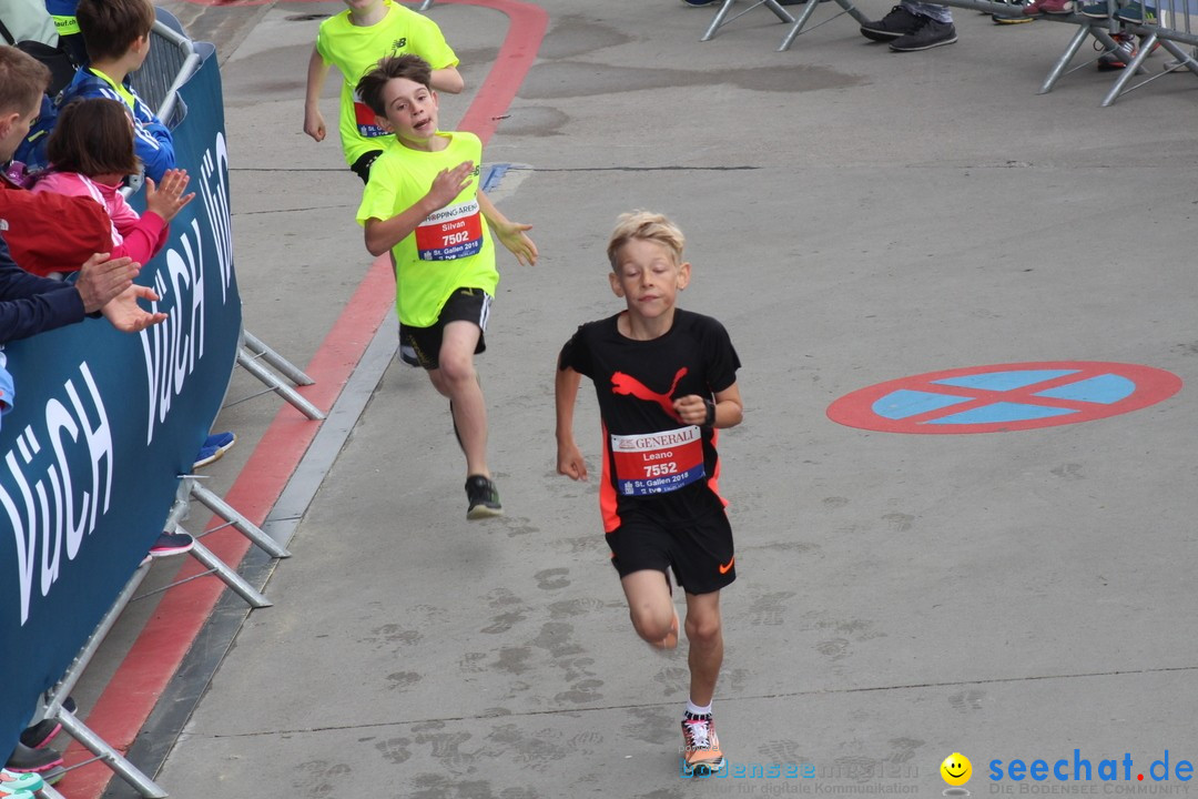 Auffahrtslauf: St. Gallen am Bodensee, 10.05.2018