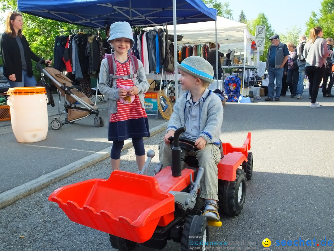 Flohmarkt in Bad-Saulgau am Bodensee, 12.05.2018