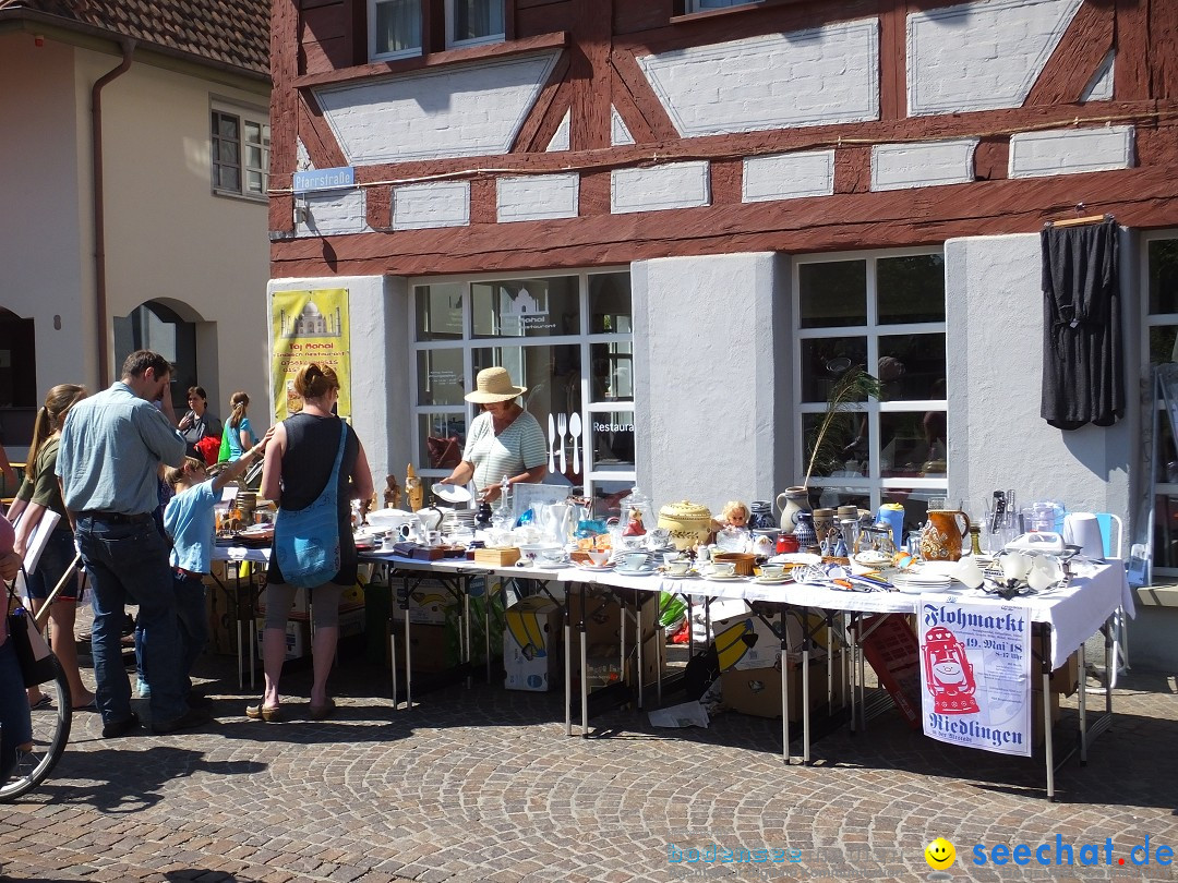 Flohmarkt in Bad-Saulgau am Bodensee, 12.05.2018