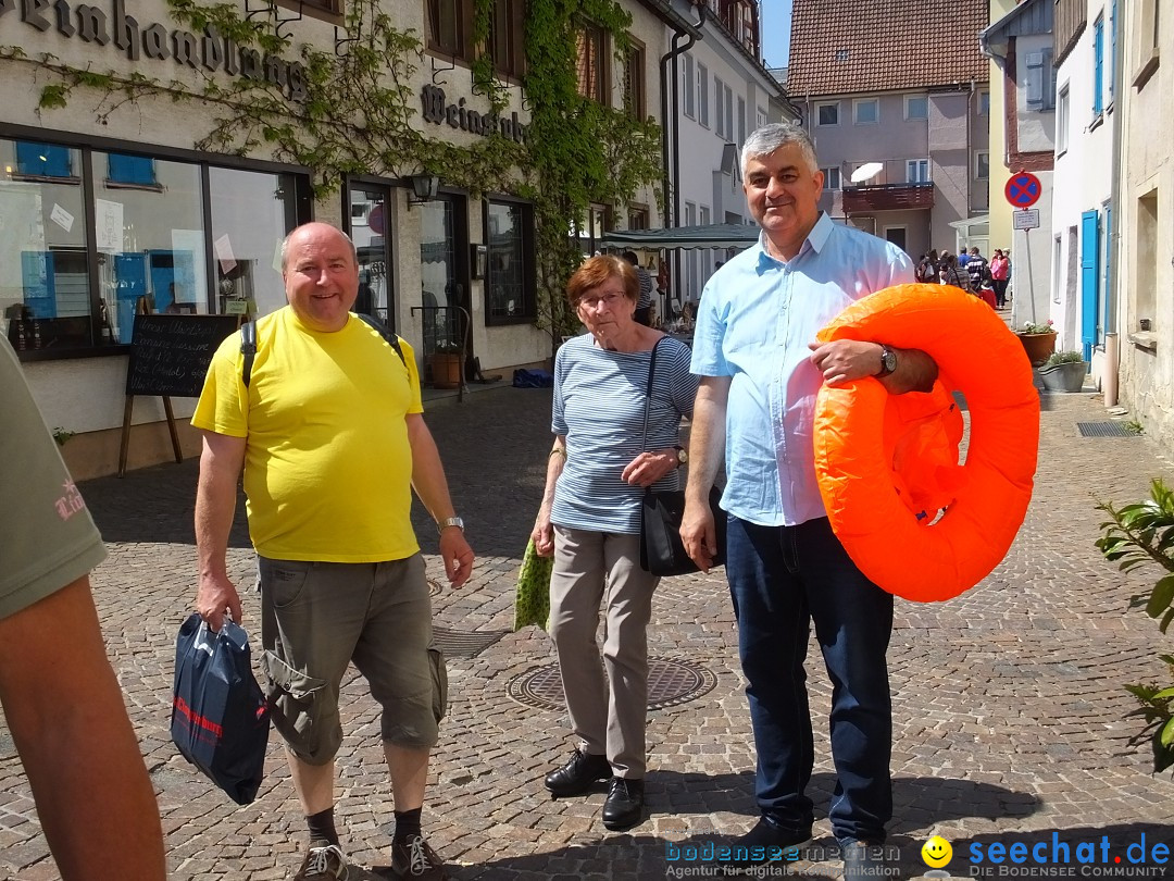 Flohmarkt in Bad-Saulgau am Bodensee, 12.05.2018