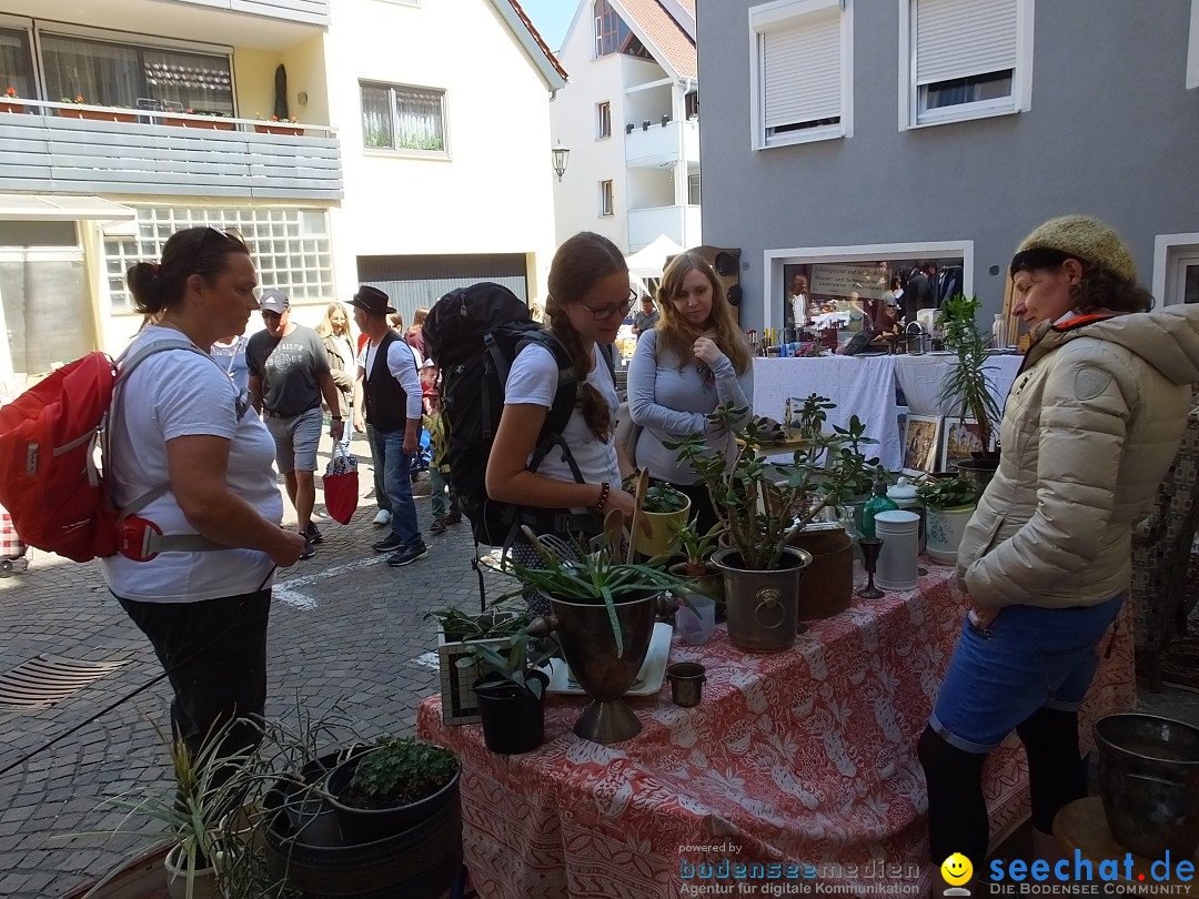 Flohmarkt in Bad-Saulgau am Bodensee, 12.05.2018