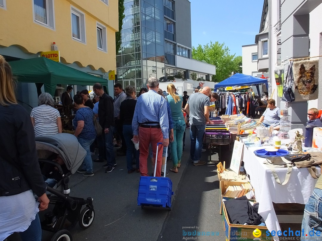 Flohmarkt in Bad-Saulgau am Bodensee, 12.05.2018