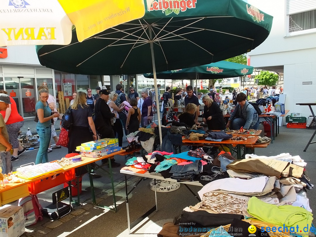 Flohmarkt in Bad-Saulgau am Bodensee, 12.05.2018