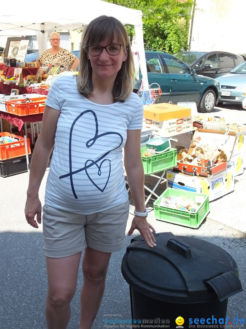 Flohmarkt in Bad-Saulgau am Bodensee, 12.05.2018