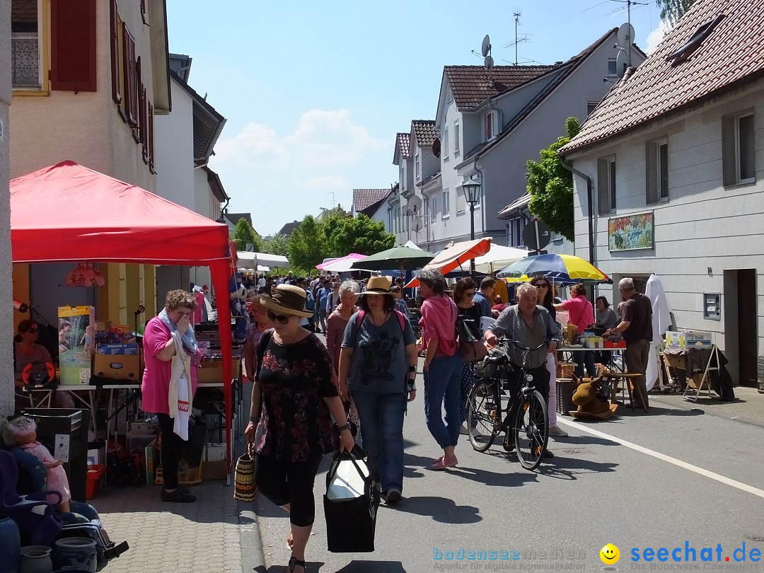 Flohmarkt in Bad-Saulgau am Bodensee, 12.05.2018