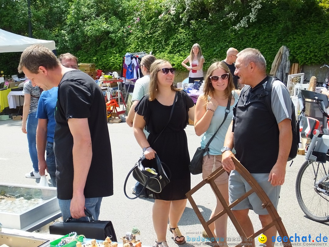 Flohmarkt in Bad-Saulgau am Bodensee, 12.05.2018