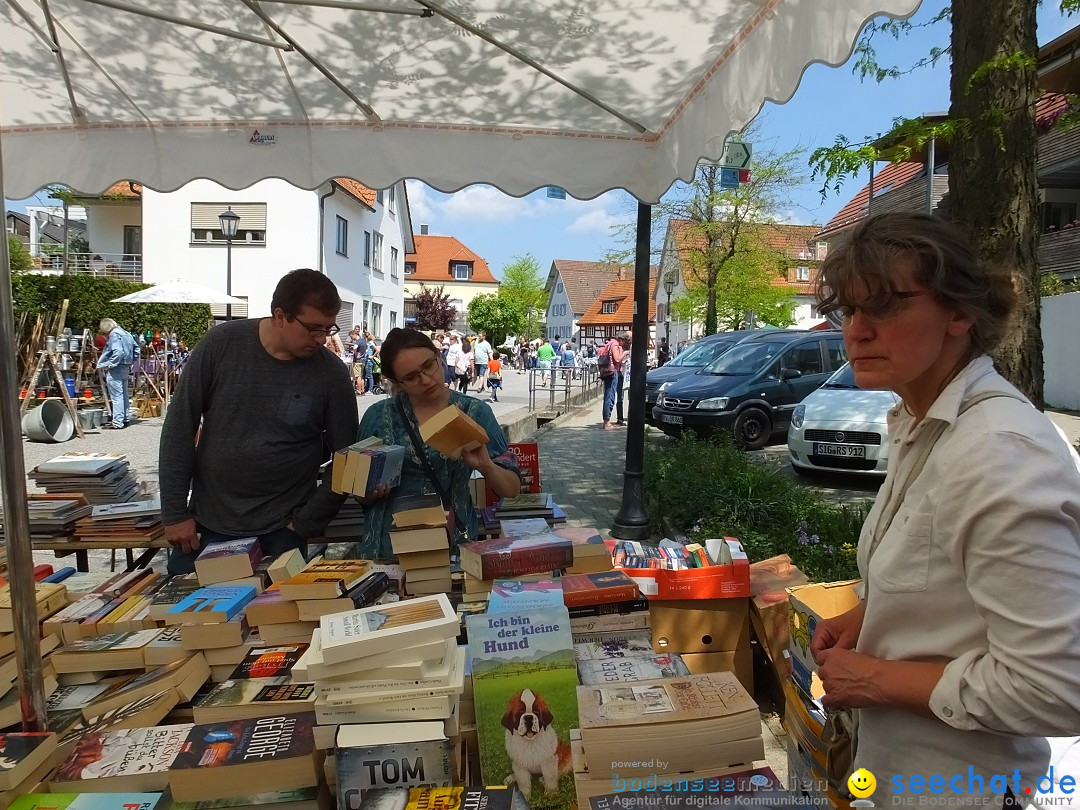 Flohmarkt in Bad-Saulgau am Bodensee, 12.05.2018