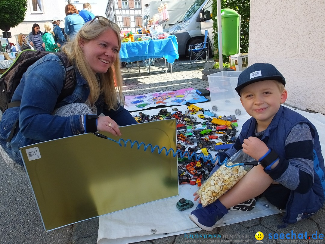 Flohmarkt in Bad-Saulgau am Bodensee, 12.05.2018