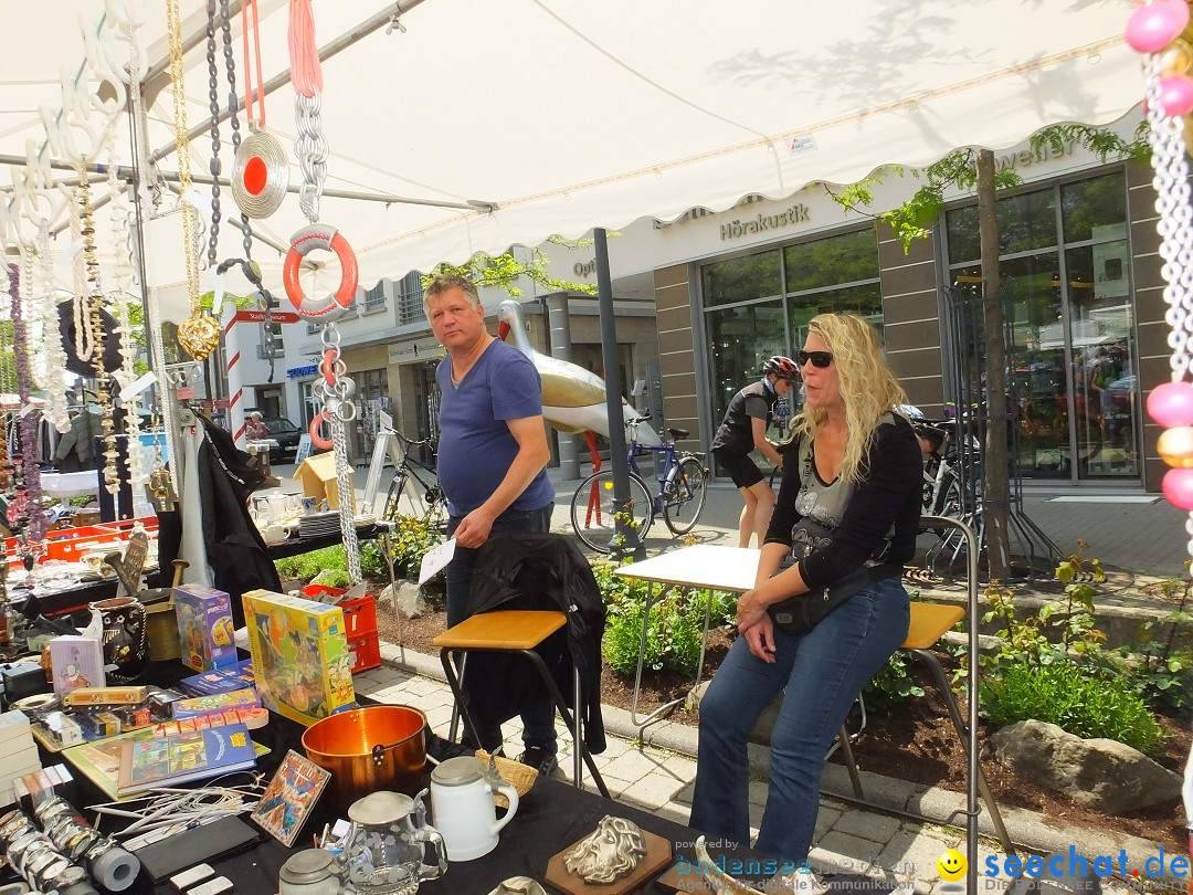 Flohmarkt in Bad-Saulgau am Bodensee, 12.05.2018