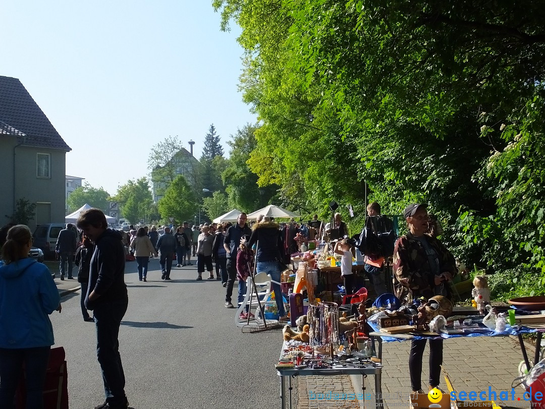 Flohmarkt in Bad-Saulgau am Bodensee, 12.05.2018