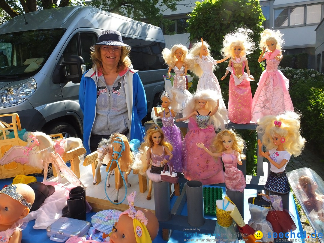 Flohmarkt in Bad-Saulgau am Bodensee, 12.05.2018