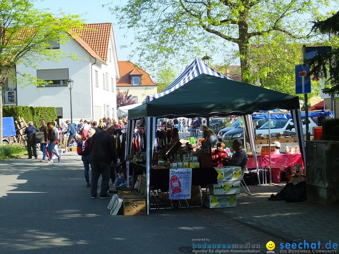 Flohmarkt in Bad-Saulgau am Bodensee, 12.05.2018