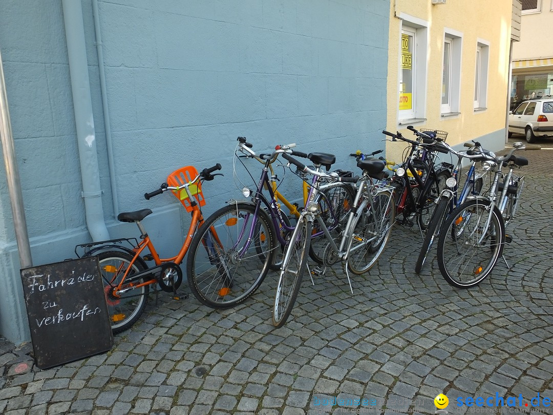 Flohmarkt in Bad-Saulgau am Bodensee, 12.05.2018