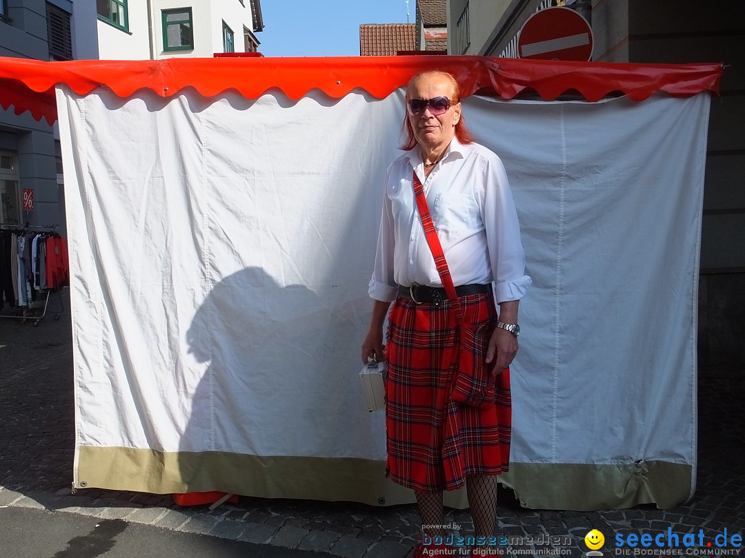 Flohmarkt in Bad-Saulgau am Bodensee, 12.05.2018