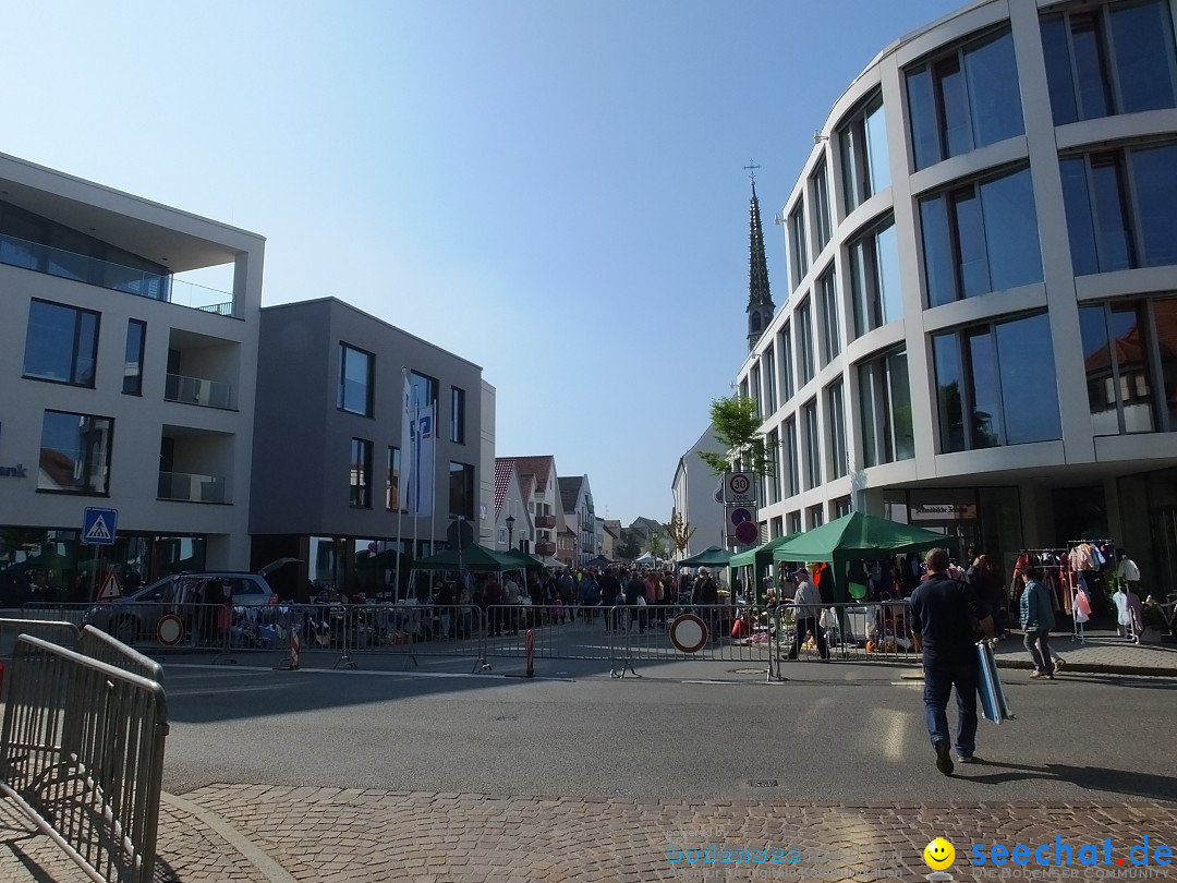 Flohmarkt in Bad-Saulgau am Bodensee, 12.05.2018