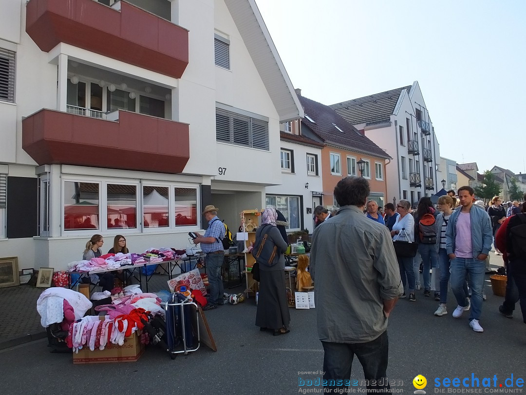 Flohmarkt in Bad-Saulgau am Bodensee, 12.05.2018