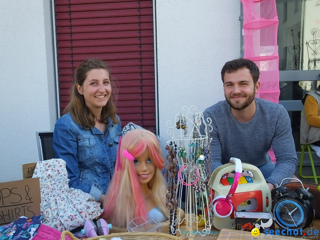 Flohmarkt in Bad-Saulgau am Bodensee, 12.05.2018