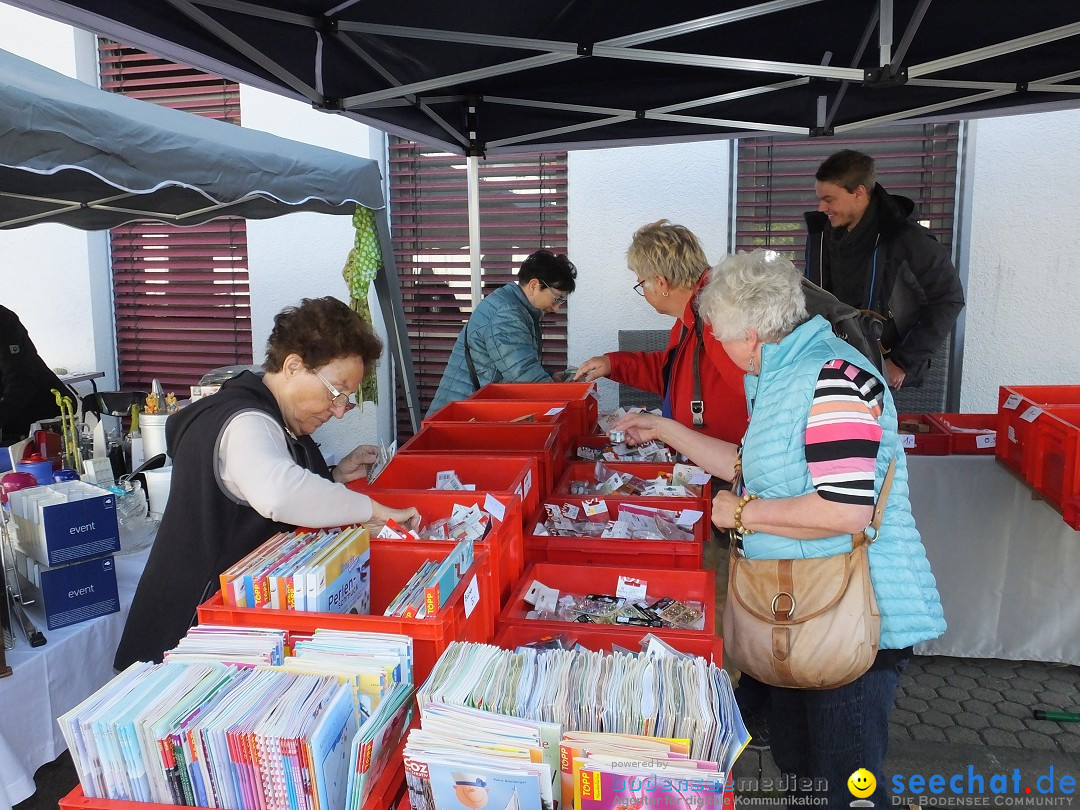 Flohmarkt in Bad-Saulgau am Bodensee, 12.05.2018